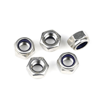 Hexagon Bule Nylon Insert Self Locking Nut Payment Term T/T Stainless Steel 304/316