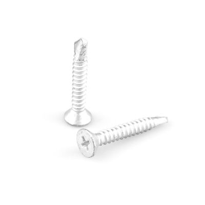 -made Bimetal Stainless Steel Phillips Csk Flat Head Self Drilling Screw For Footpath Mounting