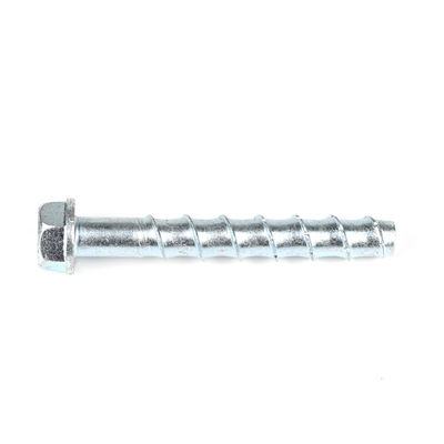 100% QC Tested M16 125mm Carbon Steel Hexagon Bolt Zinc Plated Self Drilling Anchors
