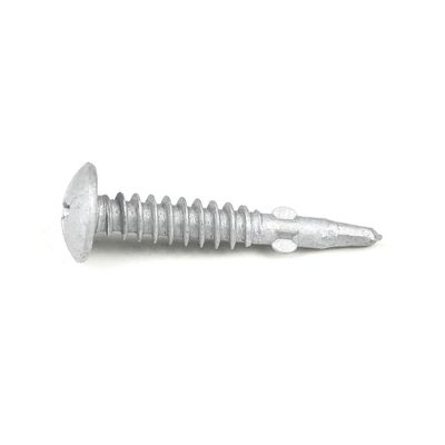 Yellow Phillips Cross Recess Drive Type Self Drilling Screws With Wings For Solar Water Heater