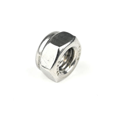 Customizable A4 Stainless Steel Nylon Insert Self Locking Hex Nut M8 1.25mm with Options