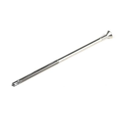 125mm Tek Screws Partial Thread Flat Head Phillips Self Drilling Screw For Flatbeds