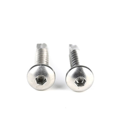 Stainless Steel Hex Socket Pan Head Self Drilling Screw for Metric Measurement System