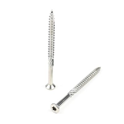 60mm Torx Drive Zinc Finish Chipboard Screws for Timber Construction in ISO Standard
