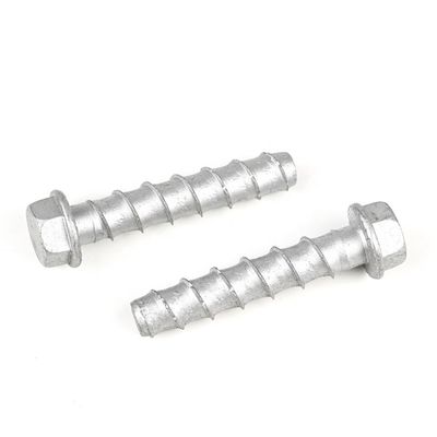 Custom Heavy Duty Carbon Steel Flange Hex Head Concrete Anchors for Easy Installation
