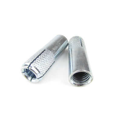 4.8 Grade Zinc Plated Steel Drop In Anchors Bolt for M6-M20 Concrete Bolts Fixing Anchors