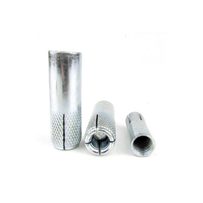 4.8 Grade Zinc Plated Steel Drop In Anchors Bolt for M6-M20 Concrete Bolts Fixing Anchors