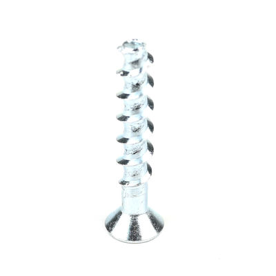 Steel Zinc Plating Hex Socket Flat Concrete Screw M6 50mm for Customized Support