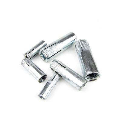 4.8 Grade Zinc Plated Steel Drop In Anchors Bolt for M6-M20 Concrete Bolts Fixing Anchors