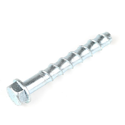 100mm M16 Carbon Steel Zinc Plating HEX Head Concrete Screw Bolt for 100% QC Test