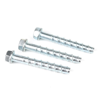 100mm M16 Carbon Steel Zinc Plating HEX Head Concrete Screw Bolt for 100% QC Test