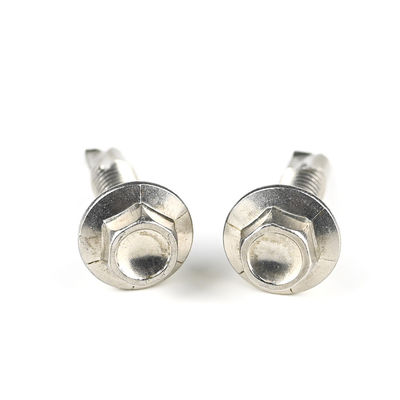 Stainless Steel Self Drilling Screws With Pvc Washer For Solar Fastener Installation