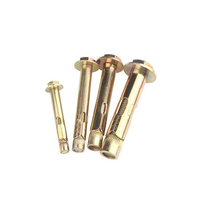 Expansion Wedge Anchor Bolt Steel Grade 4.8 M6 M8 M10 M12 Hex Bolt Sleeve Expansion Anchor