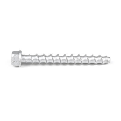 75mm M6 Carbon Steel Hex Head Masonry Bolt Screw Self Concrete Anchor for Installation
