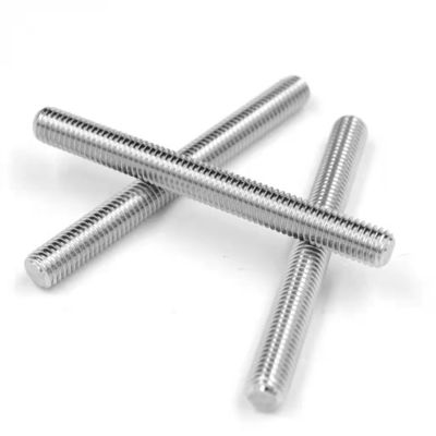 M8 M10 M30 M39 M64 Plain Stainless Steel Threaded Rods Stud Bolt