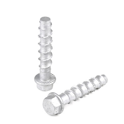 M10 65mm Metric Carbon Steel Hex Anchor Concrete Bolt for Elevator Polyurethane Buffer