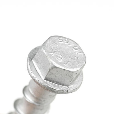 M10 65mm Metric Carbon Steel Hex Anchor Concrete Bolt for Elevator Polyurethane Buffer