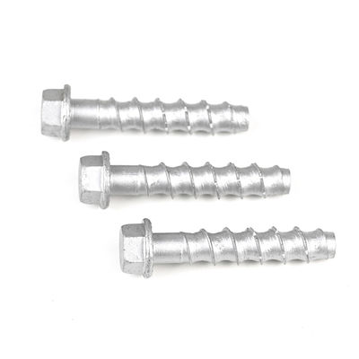 M10 65mm Metric Carbon Steel Hex Anchor Concrete Bolt for Elevator Polyurethane Buffer
