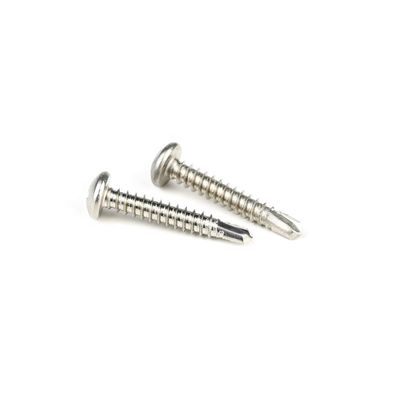 Installation SUS304 Stainless Steel Metal Phillips Cross Recessed Pan Head Self Drilling Screws