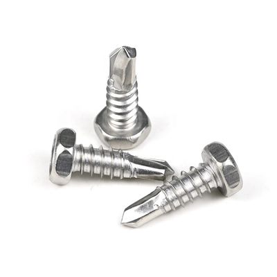 Stainless Steel Indented Hex Head Self Drilling Screw for Fast and Easy Installation