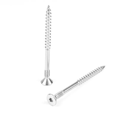 100mm Stainless Steel Double Thread Countersunk Torx Head Drywall Screw