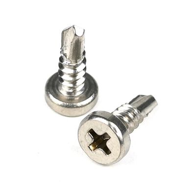 Metric Customized Inox Fillister Head Phillips Self Drilling Screw Stainless Steel Tornillos Para Metal