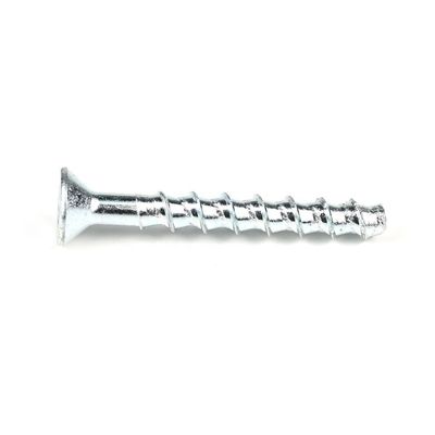 Metric White Zinc Plated M8 Self Drilling Masonry Anchors Screws for Concrete Standard