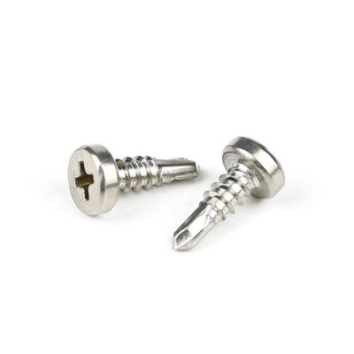 Metric Customized Inox Fillister Head Phillips Self Drilling Screw Stainless Steel Tornillos Para Metal