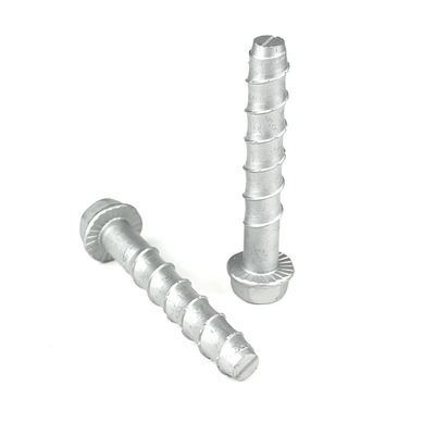 Sus410 U5 3/4-16x5" Hex Washer Head Anchor Bolts for Concrete Slab Easy Installation