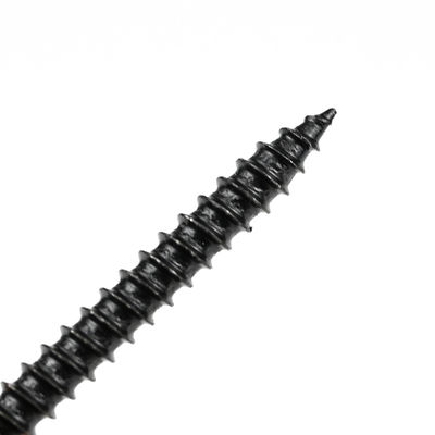 Black Ruspert Coating Stainless Steel Square Pan Head Wood Timber Screws