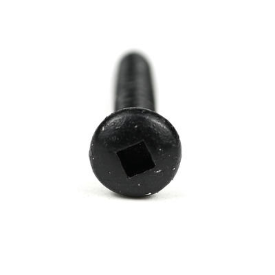Black Ruspert Coating Stainless Steel Square Pan Head Wood Timber Screws