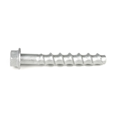 Flat Head 12mm Plain Finish Concrete Anchor Bolts 11.3x100 for Sturdy Concrete Fixing