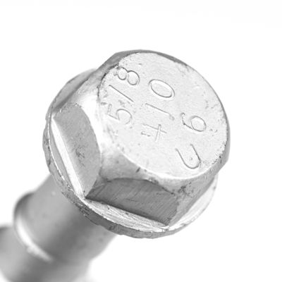 ZINC Finish Hex Head Concrete Screw Self Tapping Anchor Bolts for Strong Installation