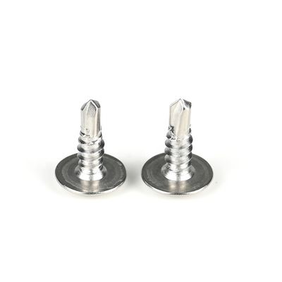 Installation Stainless Steel Wafer Head Phillips Self Drilling Screws Sus410 Parafuso Auto Brocante