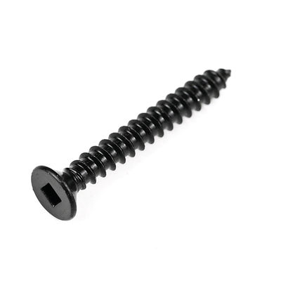 ZINC Black Stainless Steel Square Countersunk Flat Head Wood Screws