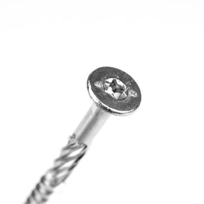 Torx Drive 75mm Timber Screws in 316 Stainless Steel for Heavy-Duty Wood Construction