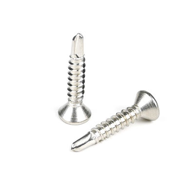 Steel Phillips Cross Recess Countersunk Flat Head Self Drilling Screw for Metal Fastening