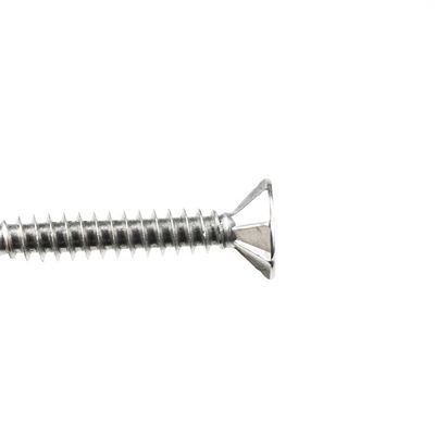 Stainless Steel Flat Head Phillips Self Drilling Screws With Wings for Installation