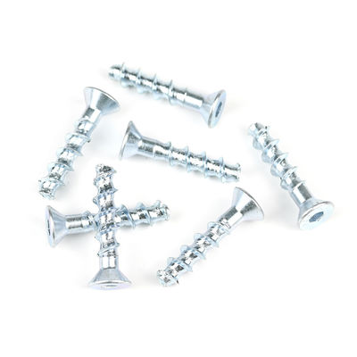 Metric Zinc Plated M6 40mm Socket Hexagon Bolt Countersunk Anchor Screw for Fastening