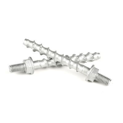 JIS Standard M8 Double Thread Hex Flange Head Self Tapping Concrete Ceiling Anchor Bolts