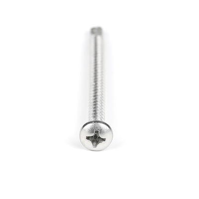 ZINC Finish Phillips Cross Recess Pan Head Stainless Steel Self Drilling Tapping Screw