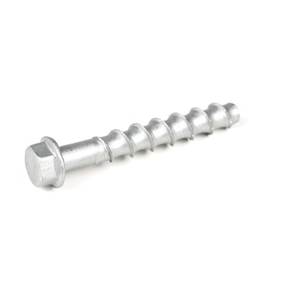 Rail Traffic Flange Hexagonal Stainless Steel Heavy Duty Concrete Screw Anchors M12 100mm