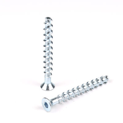 Hex Head M6 75mm Zinc Plating Flat Socket Masonry Anchor Bolt for Heavy Duty Concrete