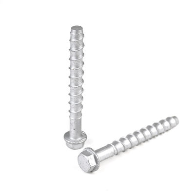 Flat Head Large Diameter Carbon Steel Hex Masonry Bolt M12 125mm Self Tapping Concrete Screw