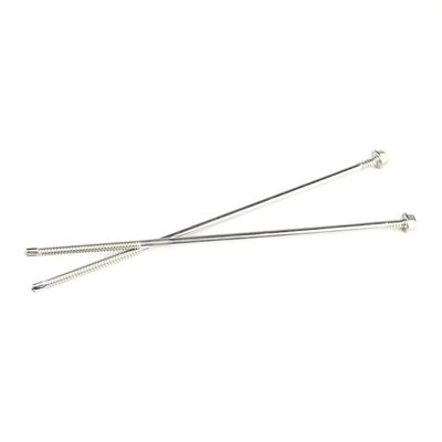 ZINC Finish 6.3x230mm Double Thread Phillips Cross Recess Hex Washer Self Drilling Screw