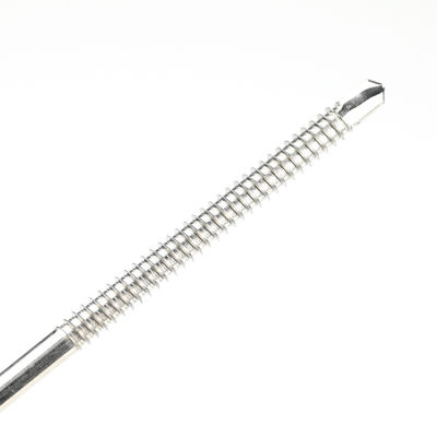 ZINC Finish 6.3x230mm Double Thread Phillips Cross Recess Hex Washer Self Drilling Screw