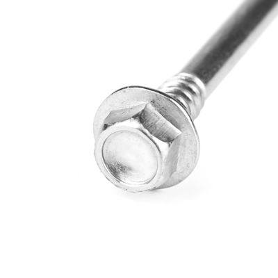 ZINC Finish 6.3x230mm Double Thread Phillips Cross Recess Hex Washer Self Drilling Screw