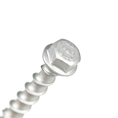Stainless Steel M8 75mm Concrete Screw Anchor for Parking Bumper Customized Support
