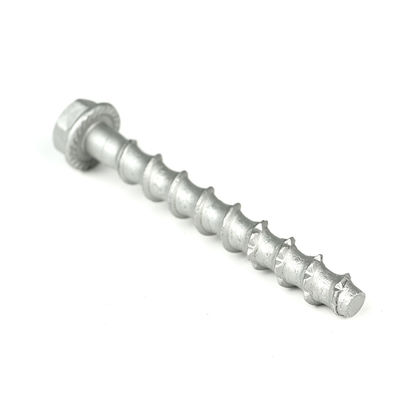 Stainless Steel M8 75mm Concrete Screw Anchor for Parking Bumper Customized Support