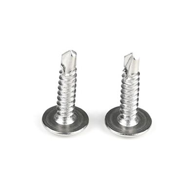Black Stainless Steel Phillips Wafer Head Self Drilling Screws Tornillos Acero Inoxidable